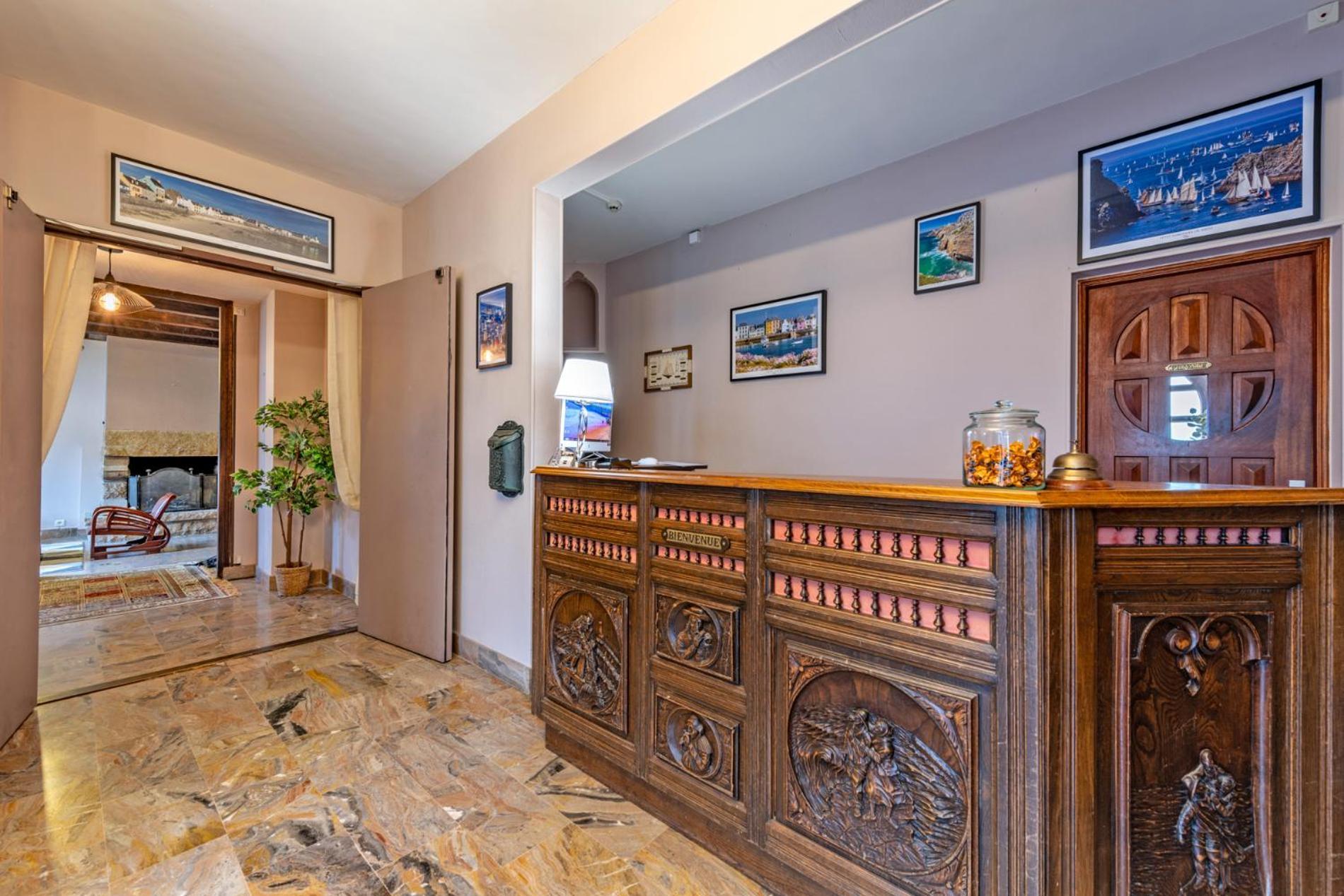 Logis Hotel De La Corniche Brest Exterior foto